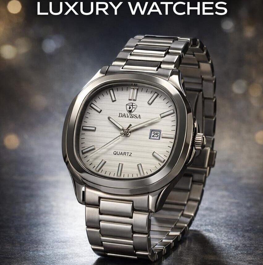 Octagonal Quartz Watch